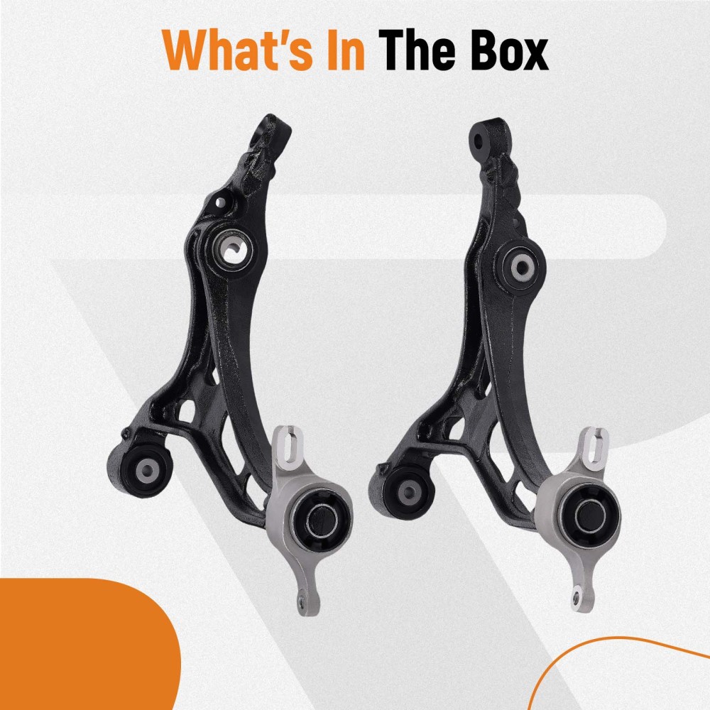 2x Front Lower Control Arm for 2011 2012-2015 compatible for Jeep Grand Cherokee compatible for Dodge Durango