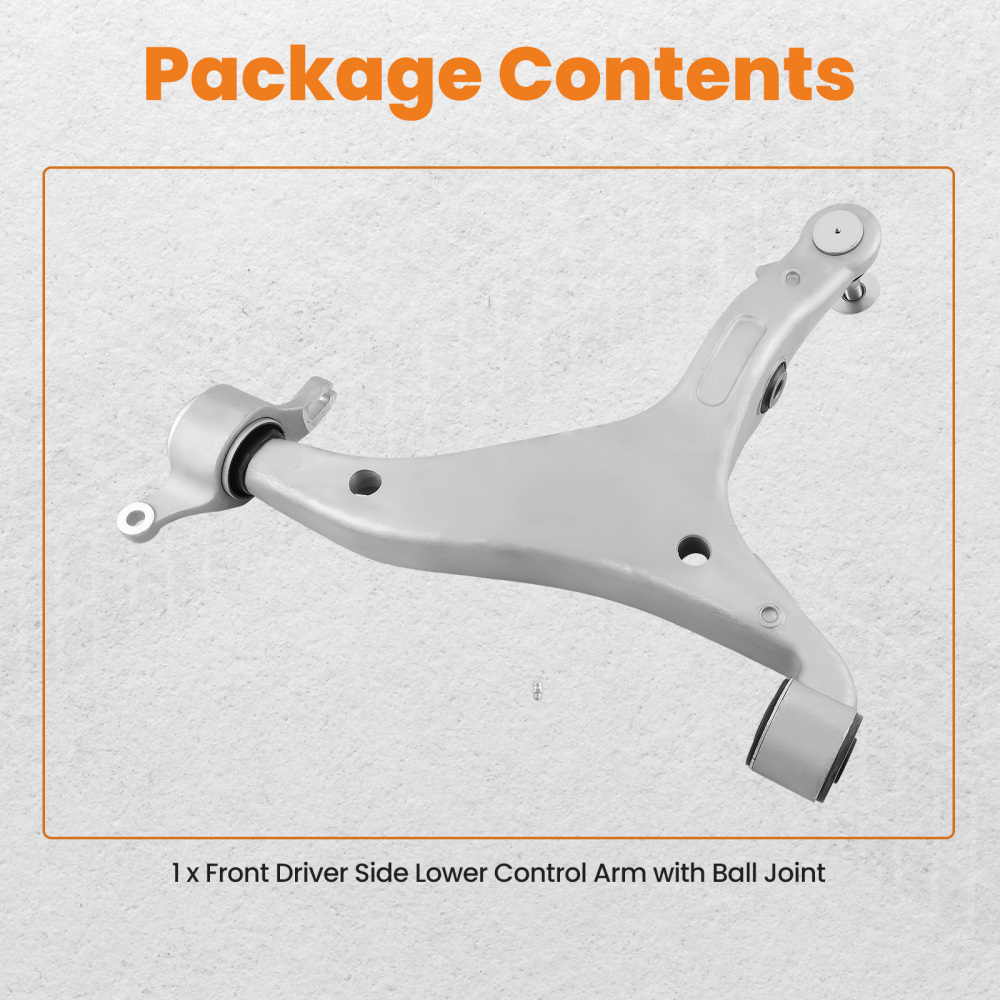 Front Left Lower Control Arm LH for 2016-2021 compatible for Dodge Durango compatible for Jeep Grand Cherokee