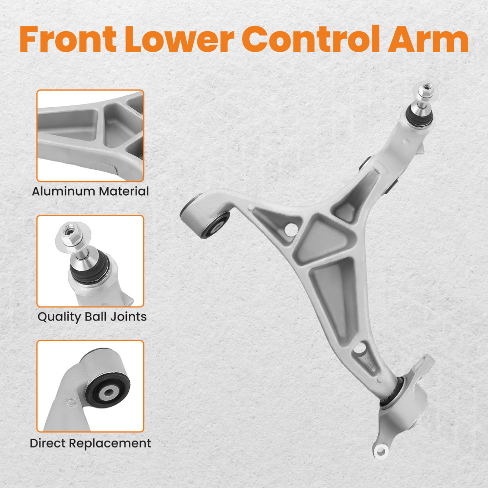1x Front Left Lower Control Arm for 2016-2022 compatible for Dodge Durango compatible for Jeep Grand Cherokee