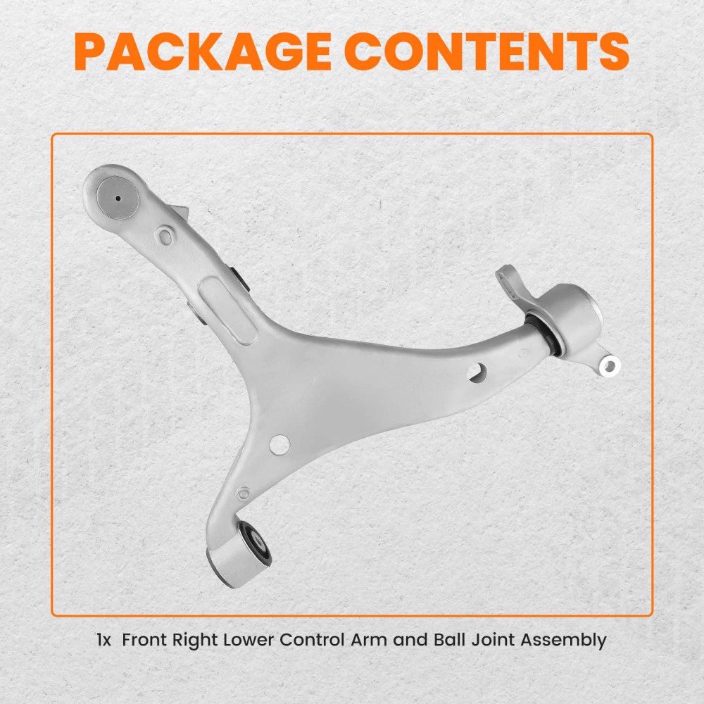 Front Right Lower Control Arm Ball Joint RH For 2016-2022 compatible for Durango Grand Cherokee