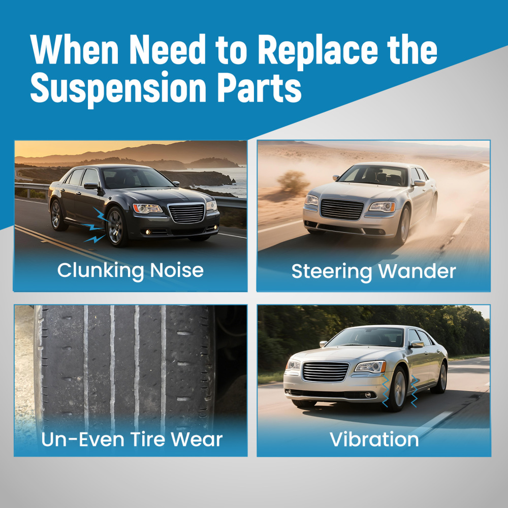 AWD Front Lower Control Arms w/ Ball Joints compatible for Chrysler 300 Challenger Charger