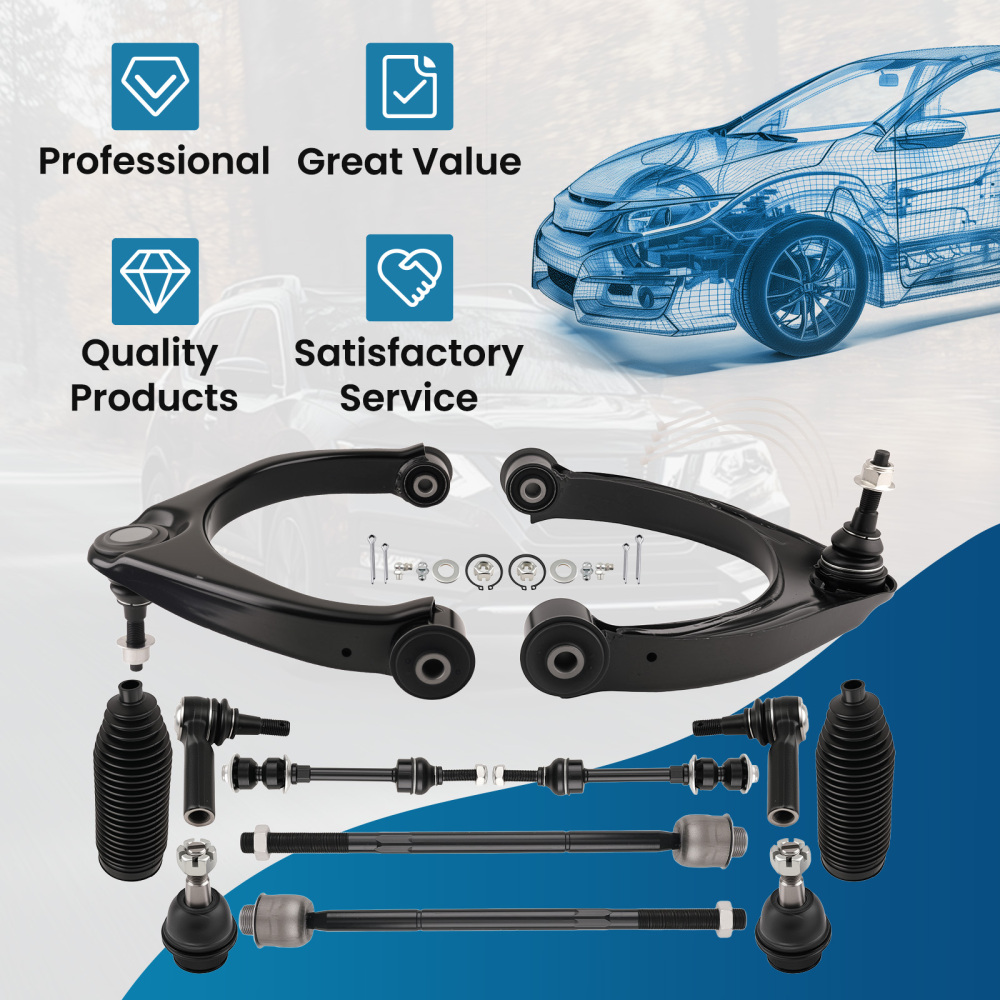 Front Upper Control Arm Kit compatible for Dodge Ram 1500 2WD 2009 2010 2011 2012 K620634