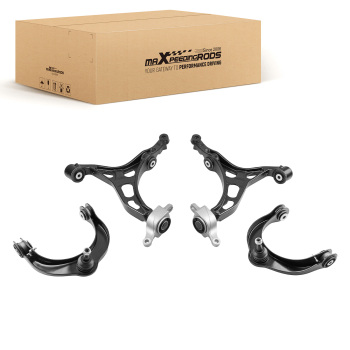 Front Control Arms compatible for Dodge Durango compatible for Jeep Grand Cherokee 2011-2015 Upper + Lower