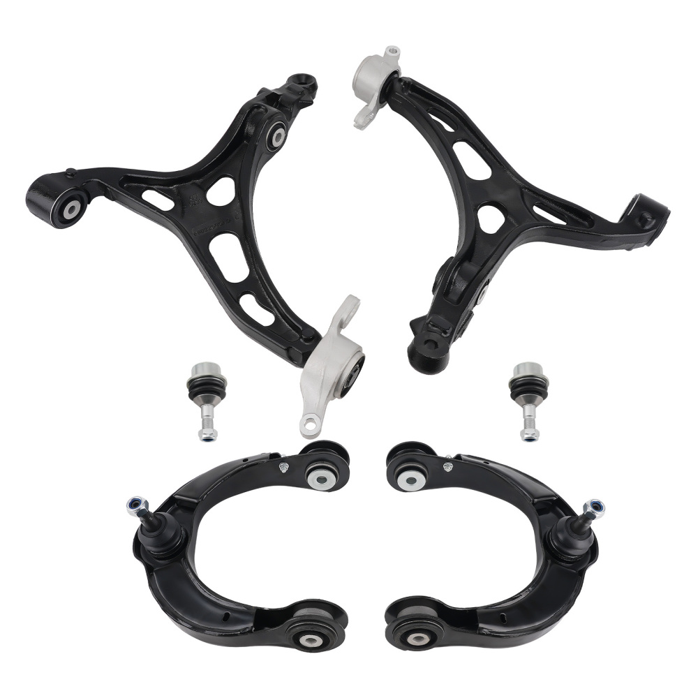 6pcs Front UpperLower Control Arm compatible for Jeep Grand Cherokee compatible for Dodge Durango 11-15