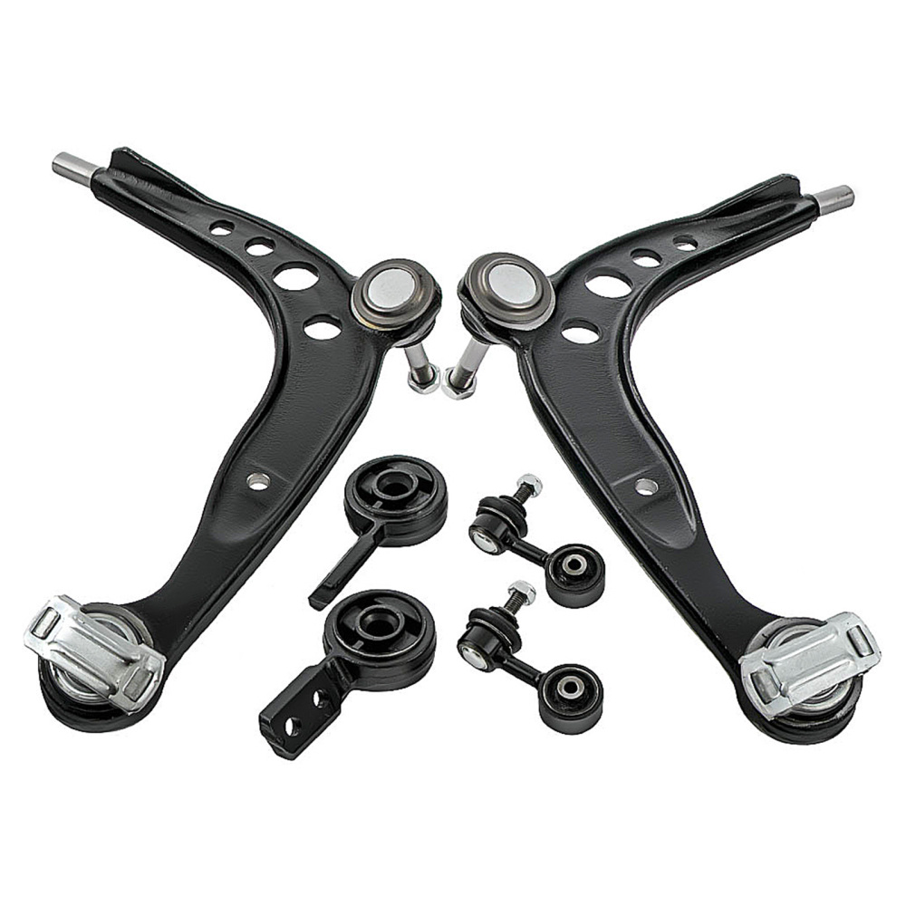 6PCS Front Suspension Track Wishbone Control Arm Kit compatible for BMW E36 320 i 1990-1999