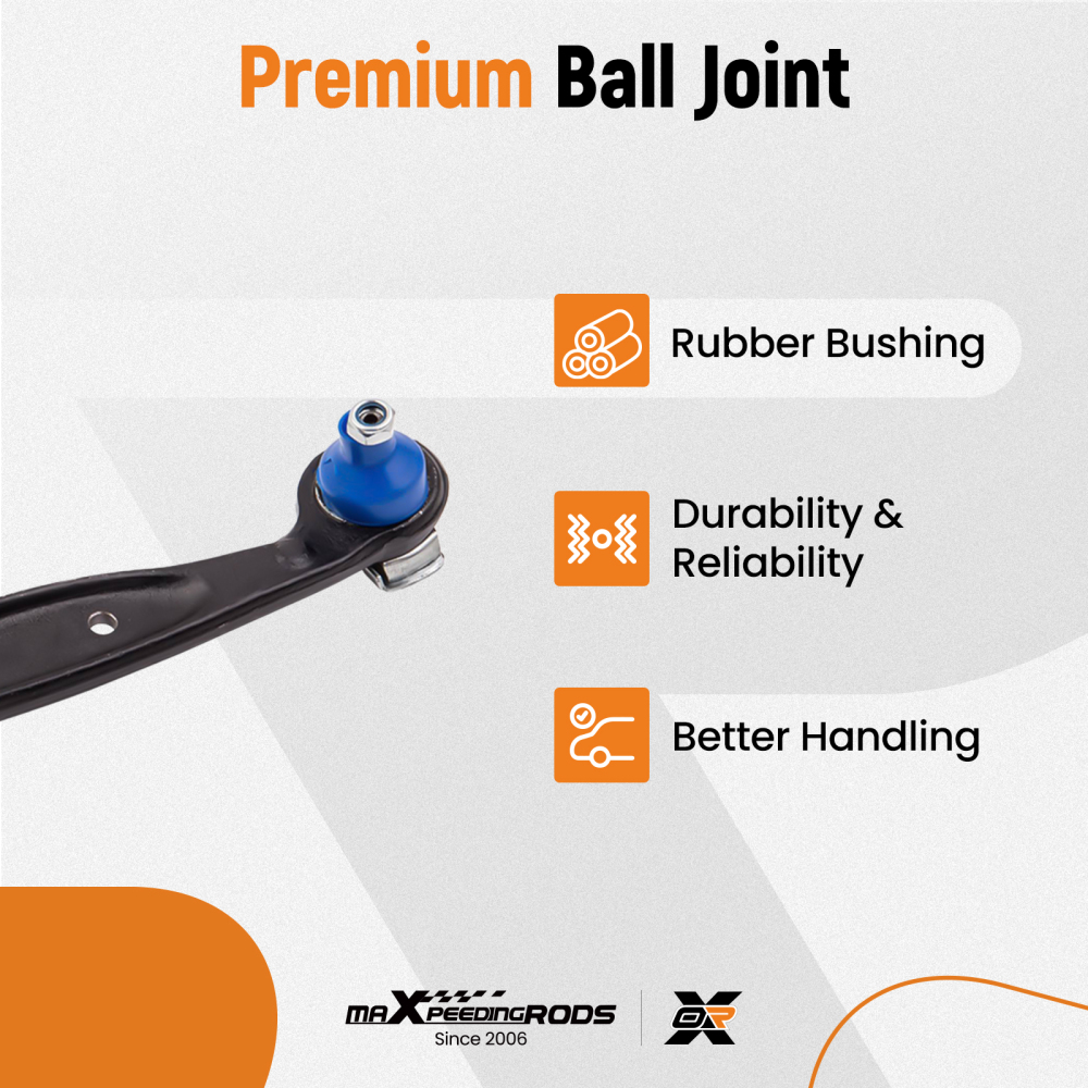 Front Suspension Wishbone Control Arms Kit compatible for BMW 3 SERIES Z3 E36 1990-2003