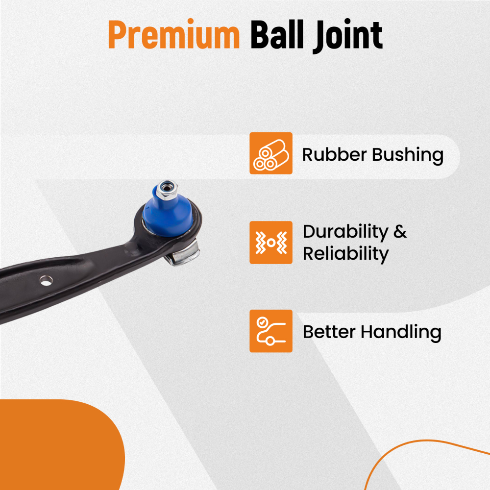 Front Suspension Wishbone Control Arms Kit compatible for BMW 3 SERIES Z3 E36 1990-2003