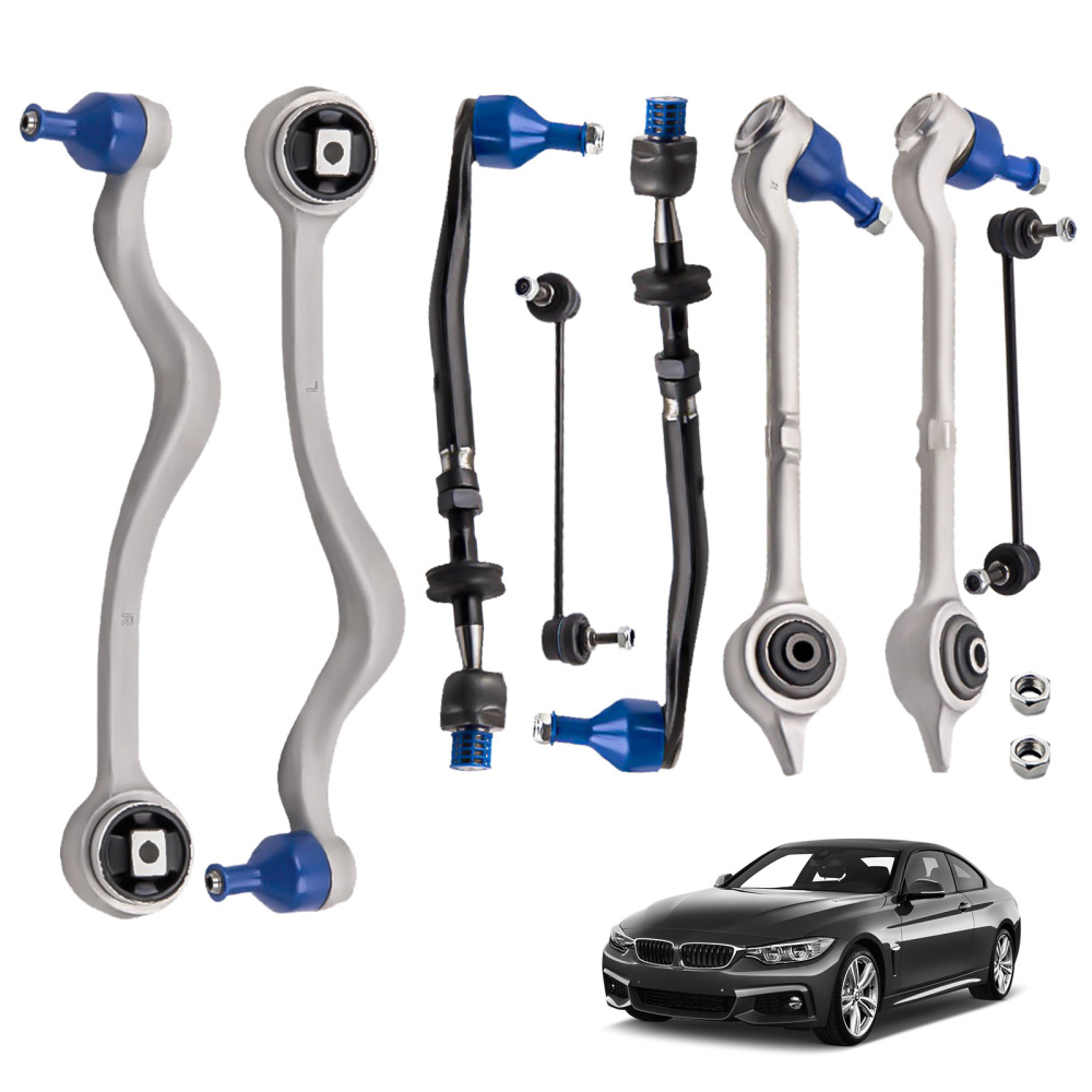 SUSPENSION CONTROL ARM WISHBONE KIT 8-PART FRONT compatible for BMW 5 SERIES E39 Sales