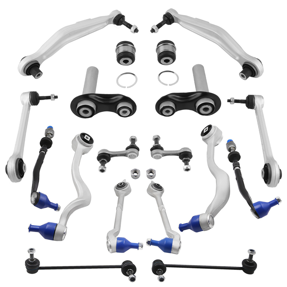 18PCS AVANT ARRIÈRE BRAS DE SUSPENSION compatible pour BMW SÉRIE 5 E39+TOURING 520-530 525I