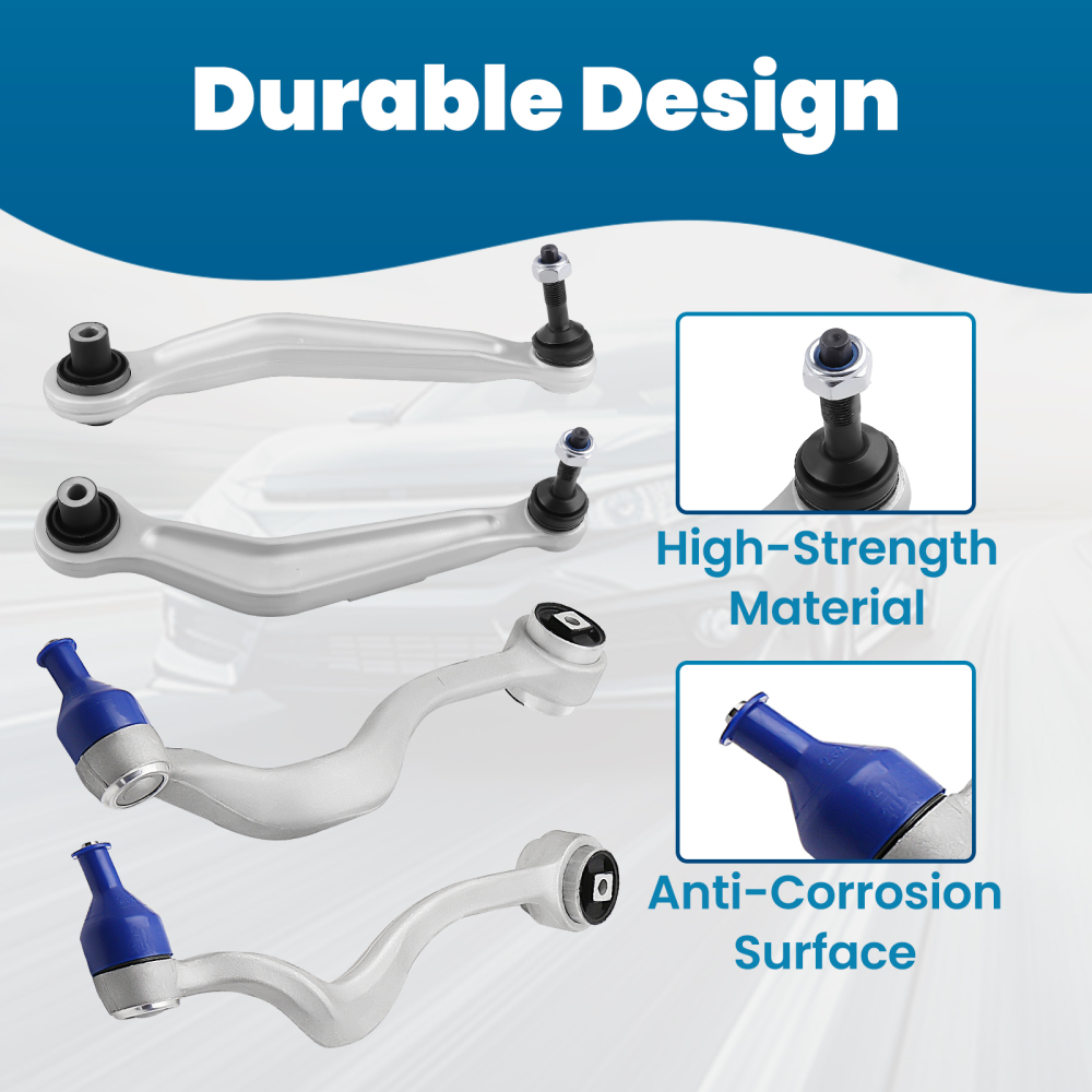 18PCS AVANT ARRIÈRE BRAS DE SUSPENSION compatible pour BMW SÉRIE 5 E39+TOURING 520-530 525I