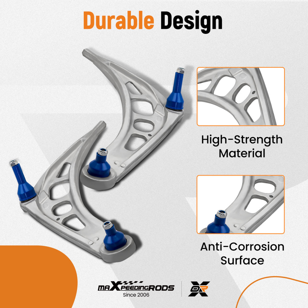 Bracci Di Inferiore Controllo Sospensione Ammortizzatori compatibile per BMW Serie 3 E46 E85