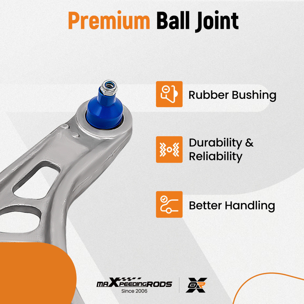 Bracci Di Inferiore Controllo Sospensione Ammortizzatori compatibile per BMW Serie 3 E46 E85