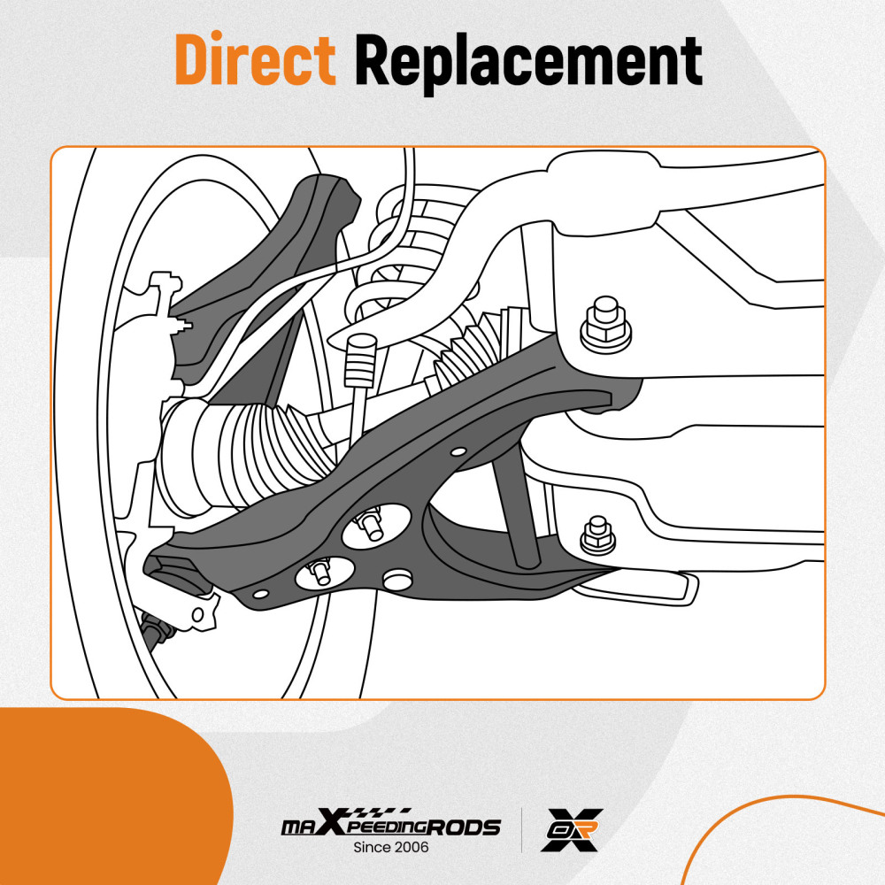 Bracci Di Inferiore Controllo Sospensione Ammortizzatori compatibile per BMW Serie 3 E46 E85