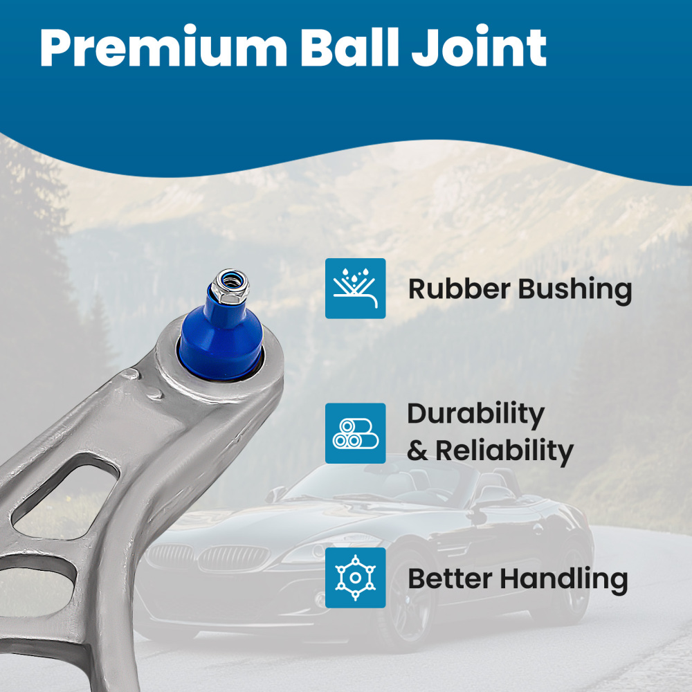 Compatible for BMW 3 Series E46 CONVERTIBLE Front Lower Suspension Set Bush Link 31126774819 suspension arms