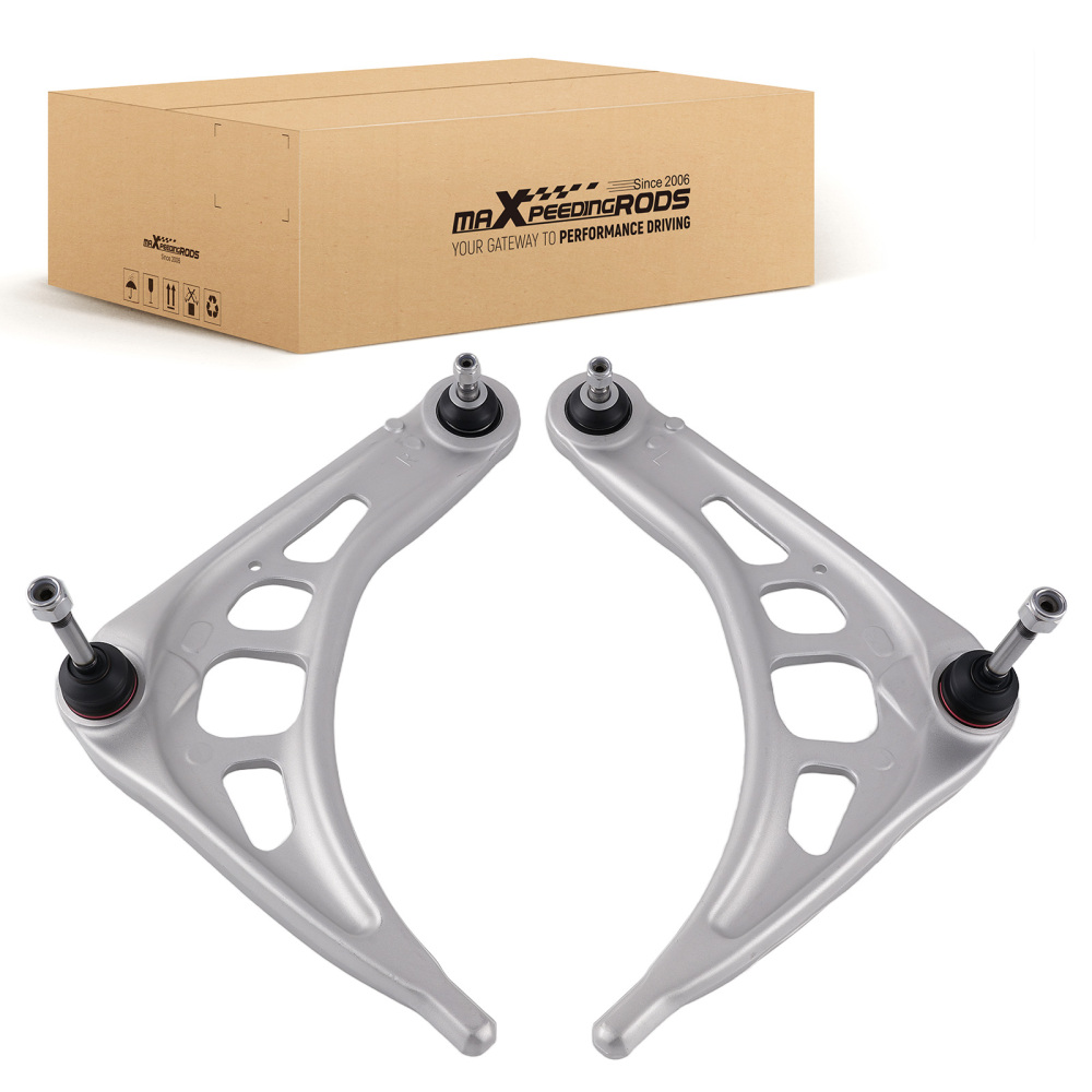 2X FRONT LOWER SUSPENSION WISHBONE CONTROL ARMS compatible for BMW 3 SERIES E46 Z4 E85 E86