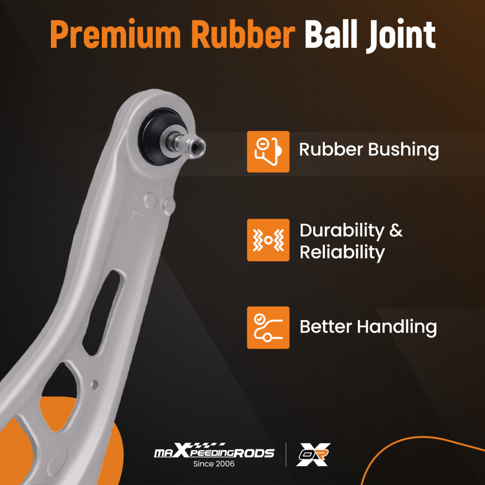 2X FRONT LOWER SUSPENSION WISHBONE CONTROL ARMS compatible for BMW 3 SERIES E46 Z4 E85 E86