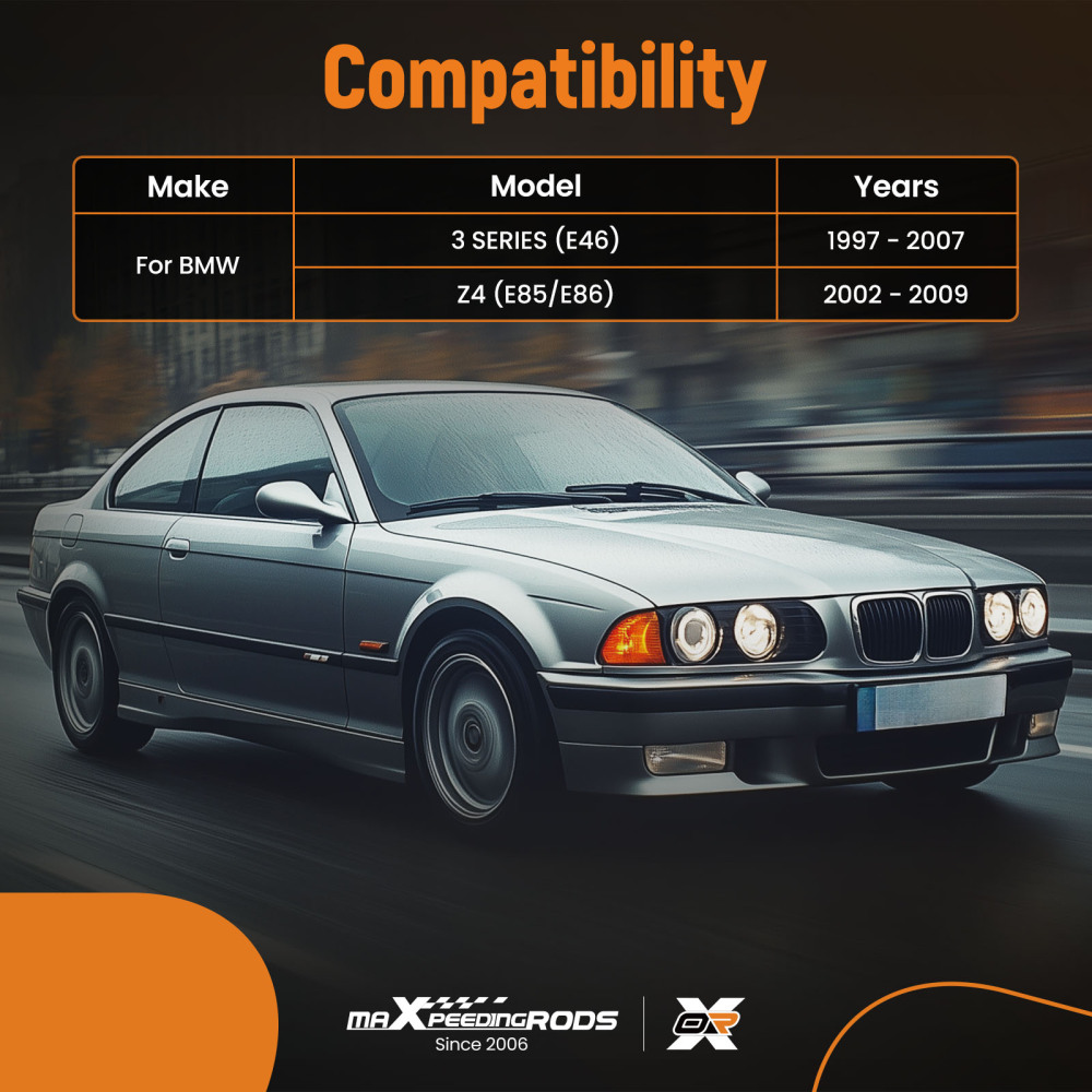 2X FRONT LOWER SUSPENSION WISHBONE CONTROL ARMS compatible for BMW 3 SERIES E46 Z4 E85 E86