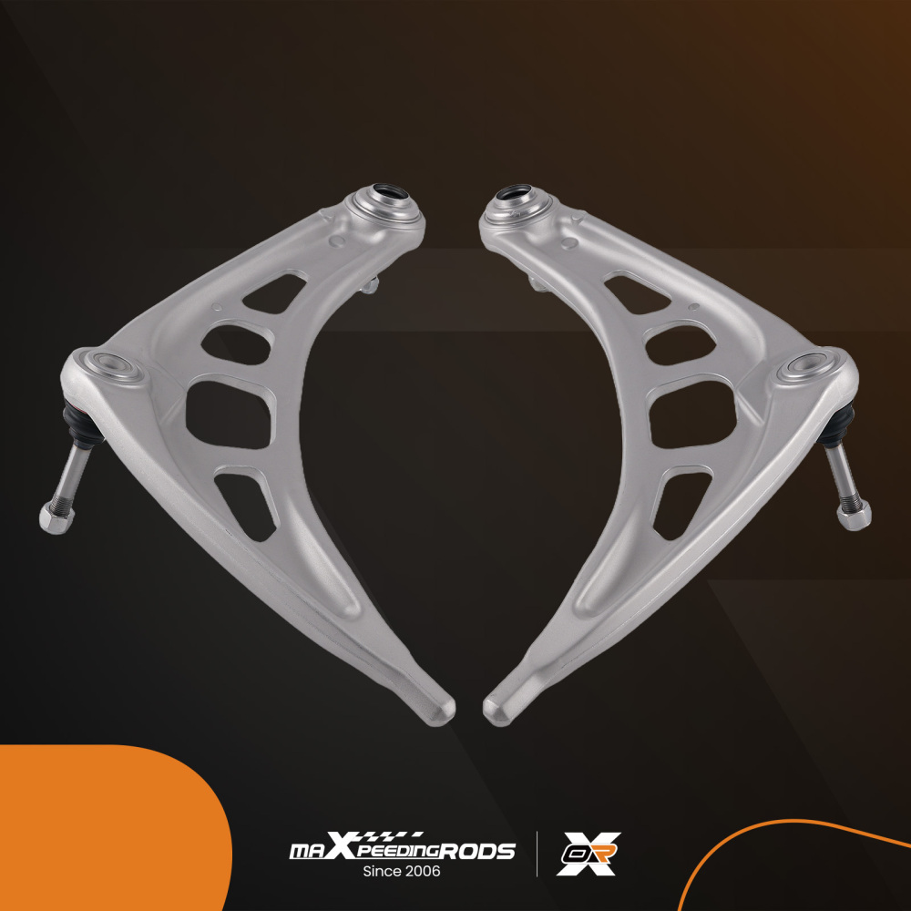 2X FRONT LOWER SUSPENSION WISHBONE CONTROL ARMS compatible for BMW 3 SERIES E46 Z4 E85 E86