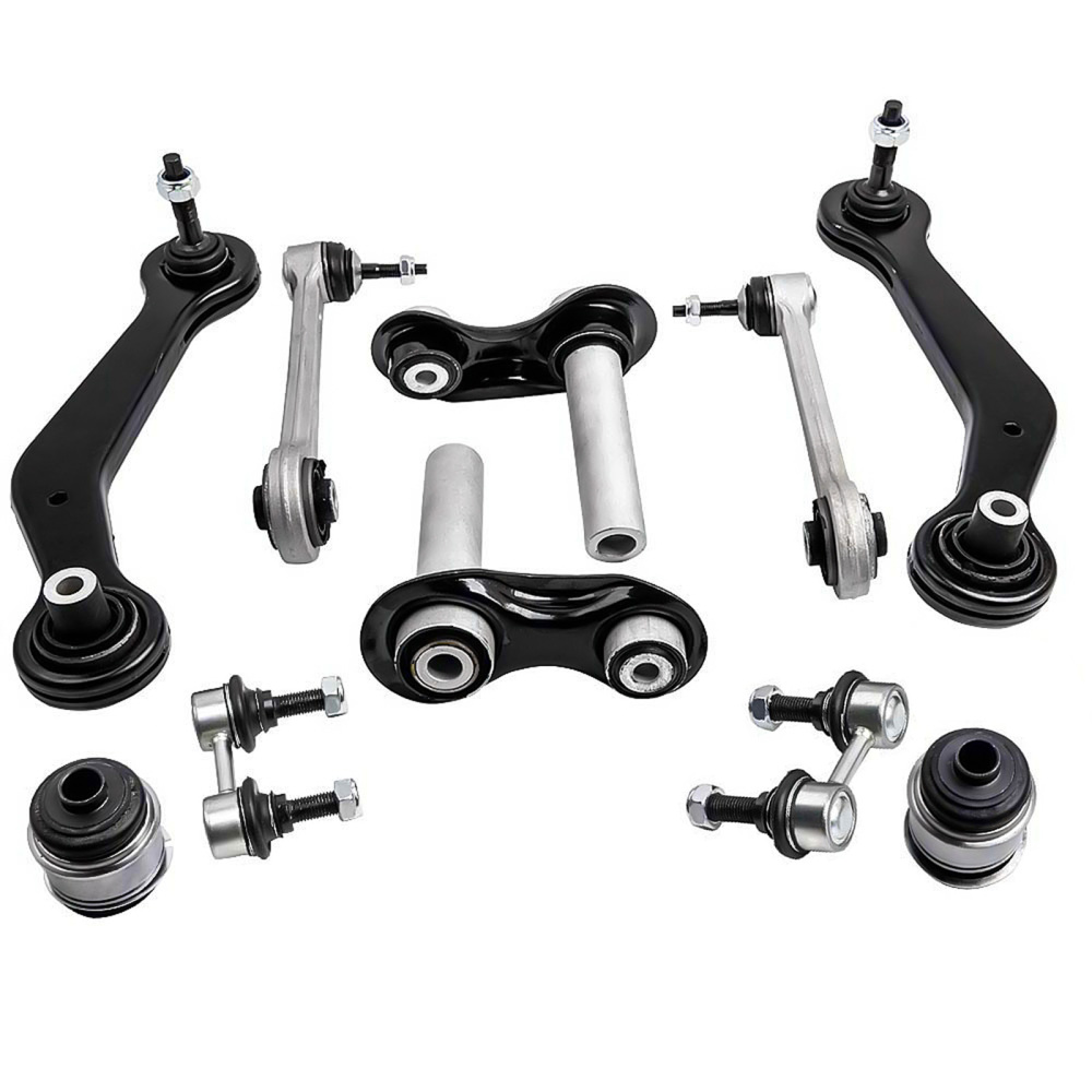10pcs Rear LandR Control Arm Ball Joint Sway Bar Link Kit compatible for BMW E53 X5 2000-2006 suspension arms