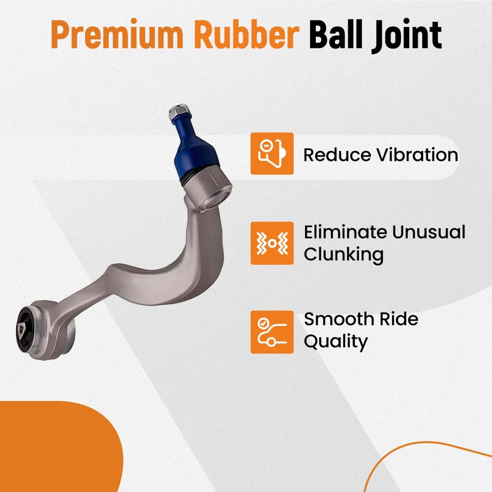 Compatible for BMW E60 E61 530 530D Front Lower Suspension Arm Arms Heavy Duty Links suspension arms