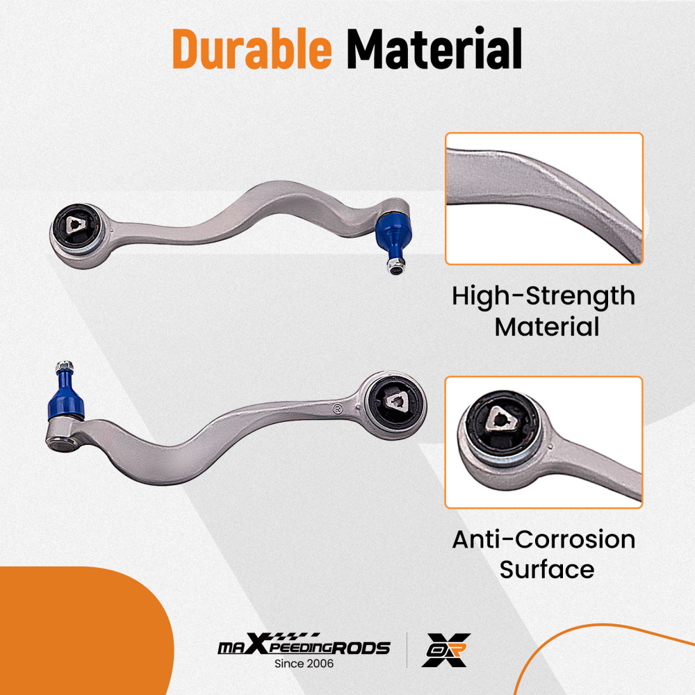 Heavy Duty Front Lower Suspension Arm Arms Drop Links compatible for Bmw E60 E61 530 530D