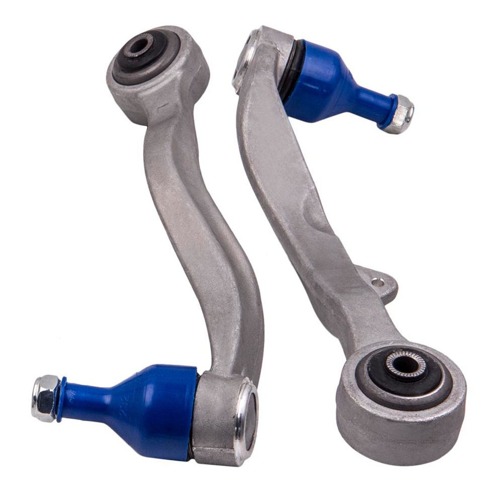 FRONT LOWER SUSPENSION WISHBONES CONTROL ARMS LINKS KIT compatible for BMW 5 SERIES E60/E61