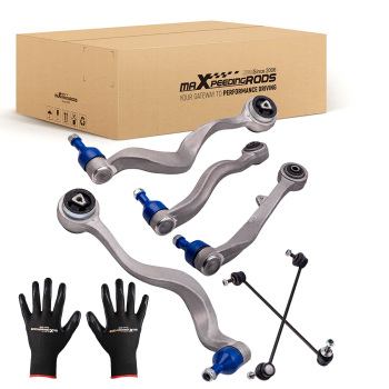 FRONT LOWER SUSPENSION WISHBONES CONTROL ARMS LINKS KIT compatible for BMW 5 SERIES E60/E61