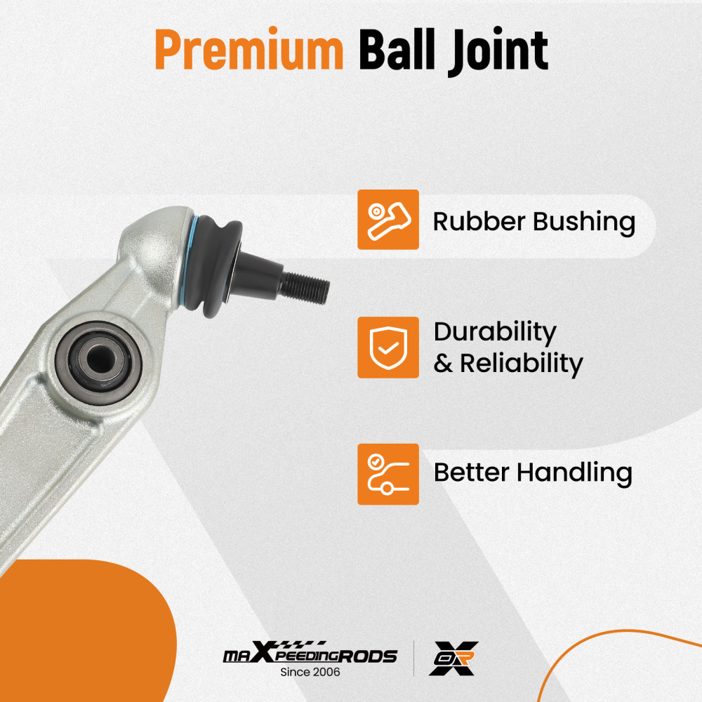 8 jeu bras de suspension qvant supérieur compatible pour BMW X5 E70 X6 E71/E72 2006-2014