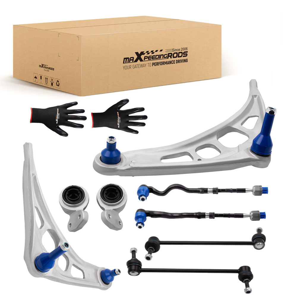 8X CONTROL ARMS WISHBONE BUSH KIT compatible for BMW E46 Z4 E85 E86 31126758520 31126751317