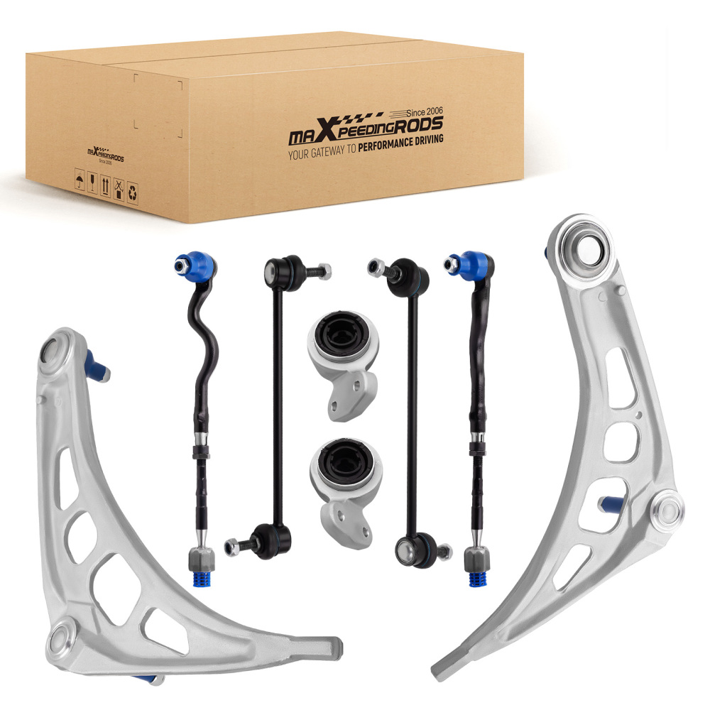 Wishbone Suspension Control Arm Kit compatible for BMW E46 3 Series Z4 E85 Front Lower suspension arms