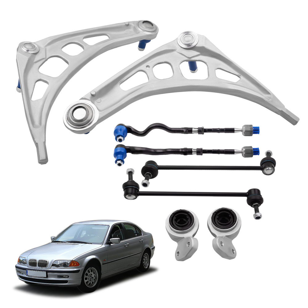 Wishbone Suspension Control Arm Kit compatible for BMW E46 3 Series Z4 E85 Front Lower suspension arms