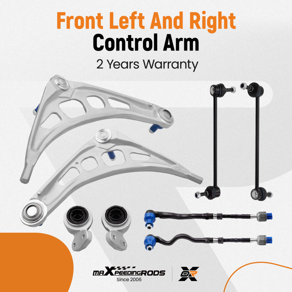 Wishbone Suspension Control Arm Kit compatible for BMW E46 3 Series Z4 E85 Front Lower suspension arms