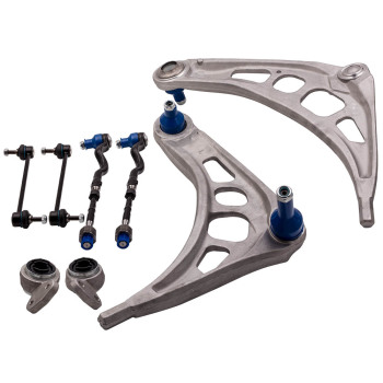 Front Lower Wishbone Control Arms Full Kit compatible for BMW 3 Series E46 COUPE (98-08)