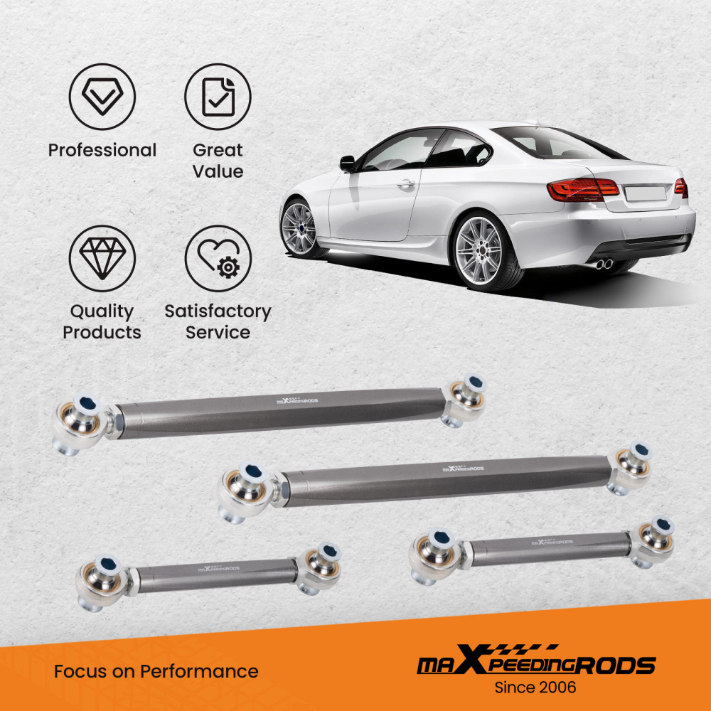 Rear Camber Control Toe Arms for BMW 3 Series 325i 328i 335i E90 E92 E93 06-11