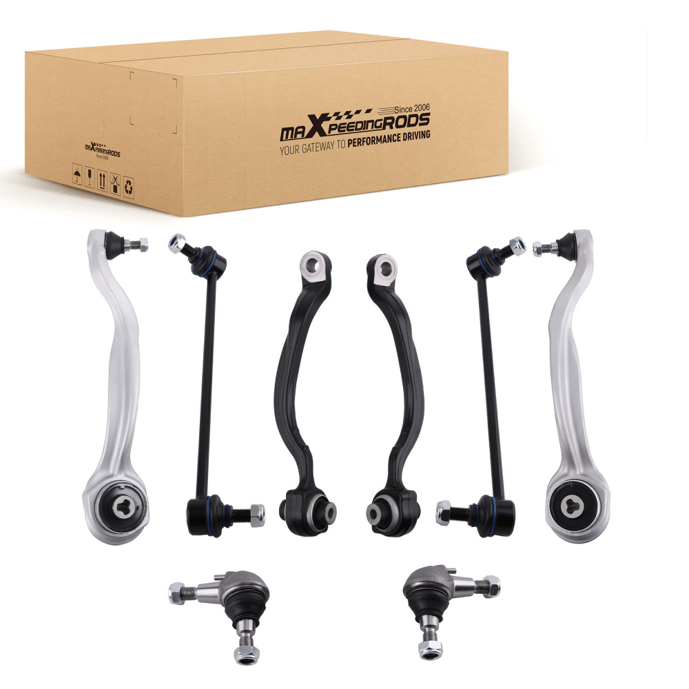 8X FRONT SUSPENSION WISHBONE CONTROL ARM KIT compatible for MERCEDES-BENZ E-CLASS W212 S212