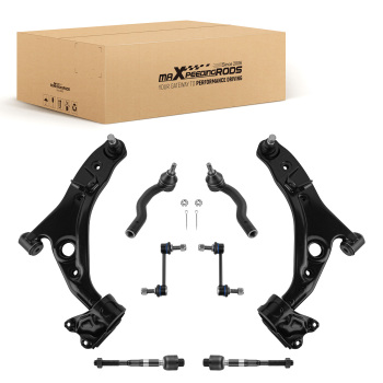 8x Set Front Lower Control Arm w/ Ball Joint compatible for Ford Edge 2007 - 2014