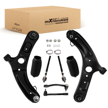 Front Lower Control Arm Tie Rod End For 11-17 compatible for Hyundai Elantra 2012-2017 Veloster