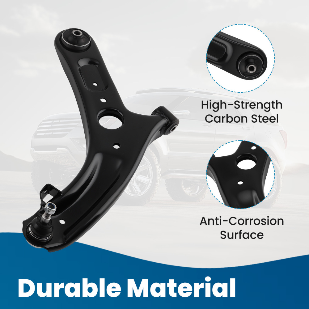 Front Lower Control Arm Tie Rod End For 11-17 compatible for Hyundai Elantra 2012-2017 Veloster