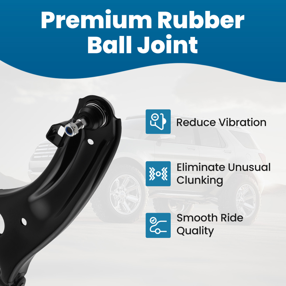 Front Lower Control Arm Tie Rod End For 11-17 compatible for Hyundai Elantra 2012-2017 Veloster