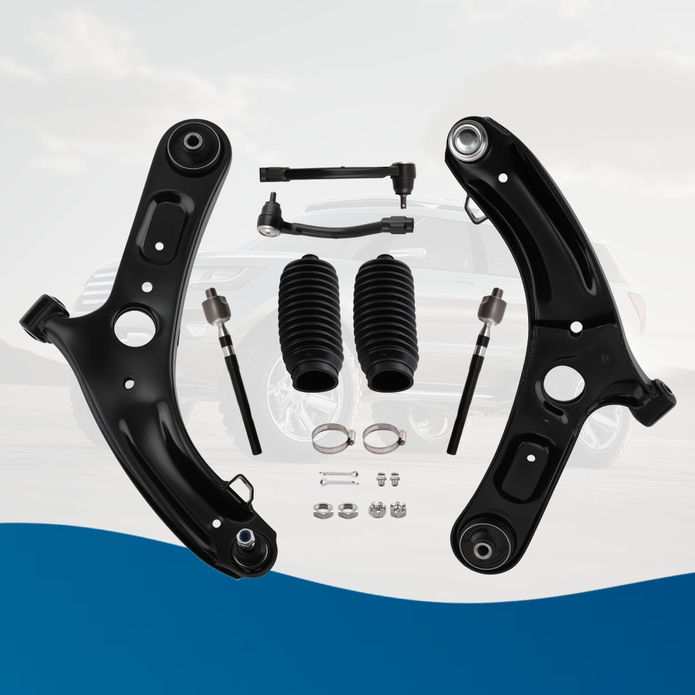 Front Lower Control Arm Tie Rod End For 11-17 compatible for Hyundai Elantra 2012-2017 Veloster