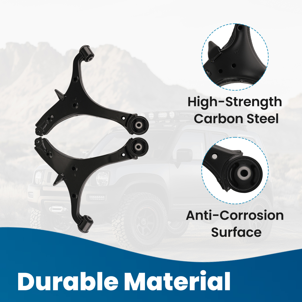 10x Front Lower Control Arms Sway Bars Tie Rods Kit for 2003-2011 compatible for Honda Element