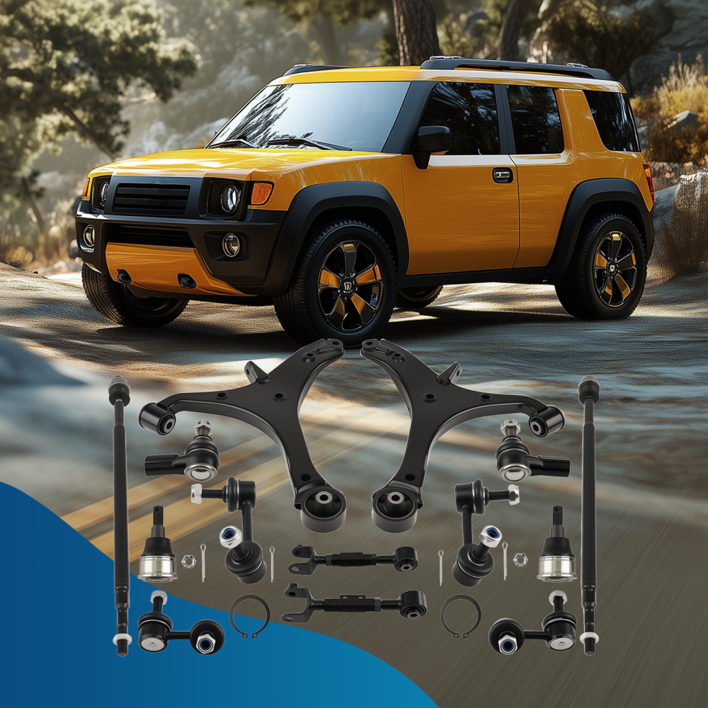 LowerUpper Control Arms Suspension Kit compatible for Honda Element 2003 2004 2005-2011
