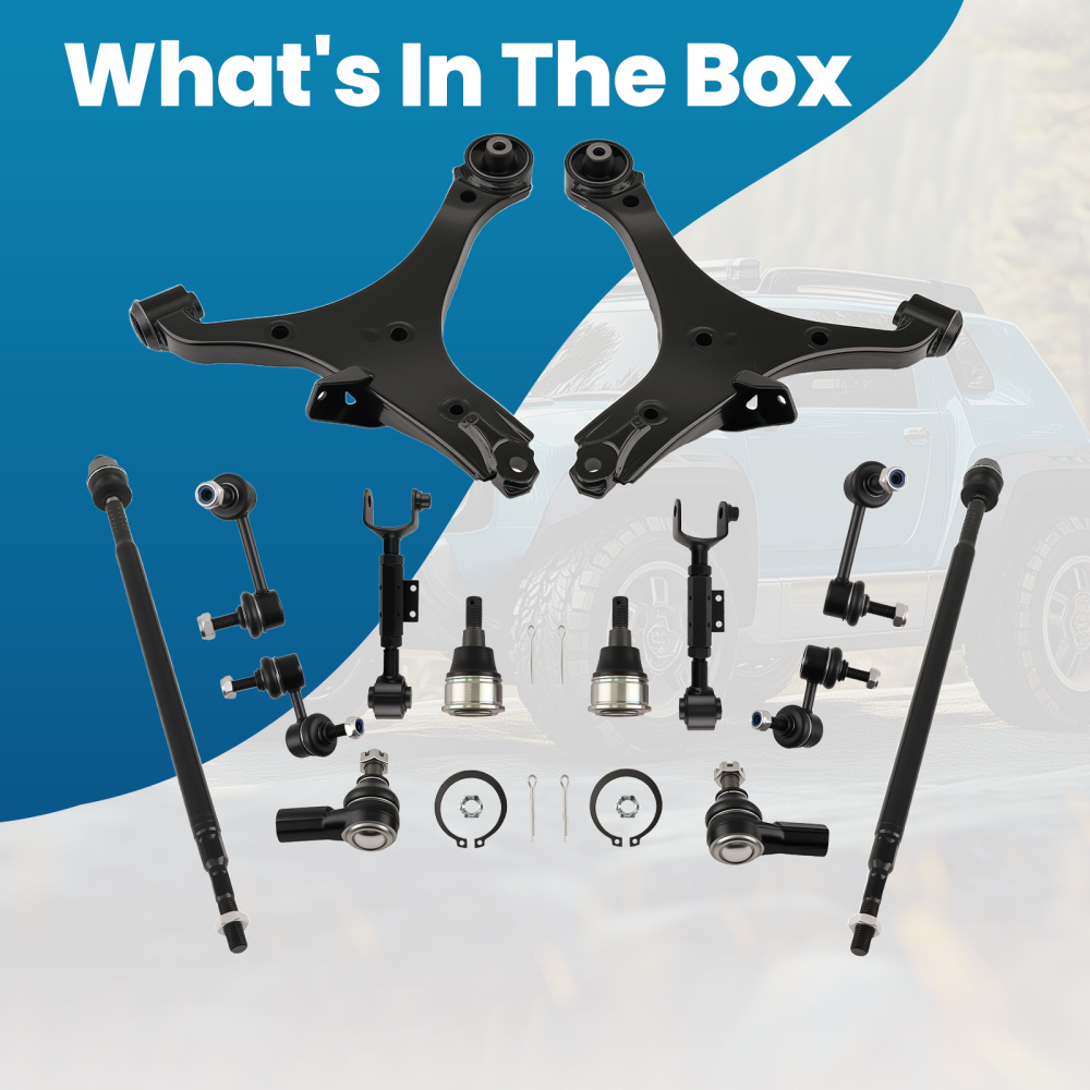 LowerUpper Control Arms Suspension Kit compatible for Honda Element 2003 2004 2005-2011