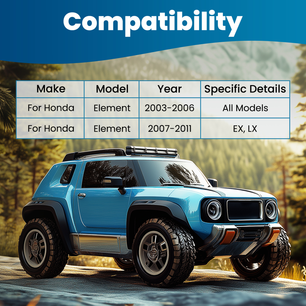 LowerUpper Control Arms Suspension Kit compatible for Honda Element 2003 2004 2005-2011