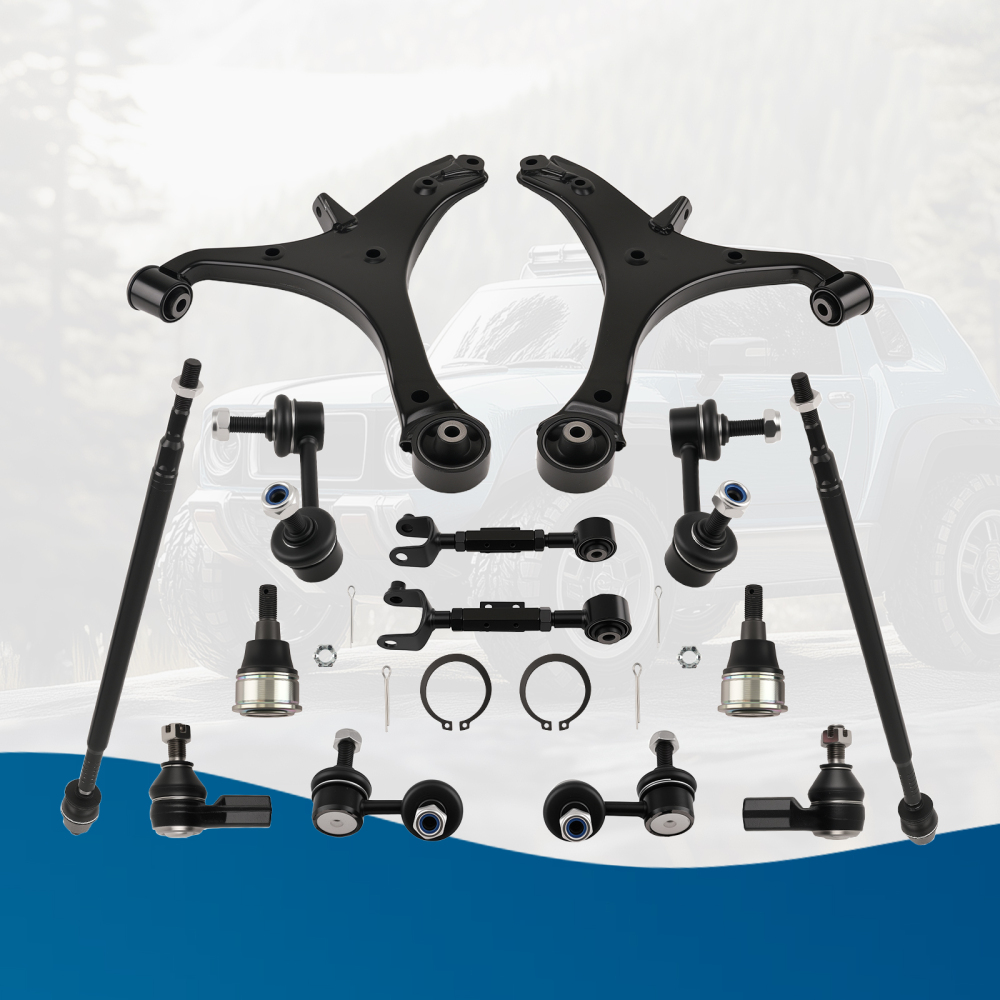 LowerUpper Control Arms Suspension Kit compatible for Honda Element 2003 2004 2005-2011