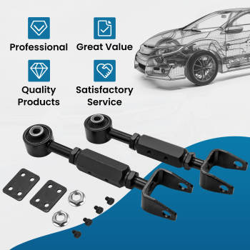 Rear Camber Control Arm Kit -4.0+6.0 Left+Right compatible for Honda CR-V 02-06 2002-2006