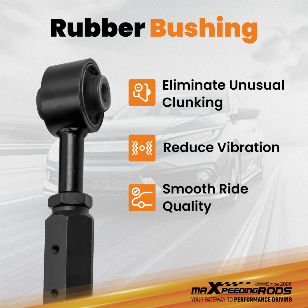 2 Pcs Adjustable Rear Upper Control Arms Assembly compatible for Honda CR-V 2002-2006 suspension arms