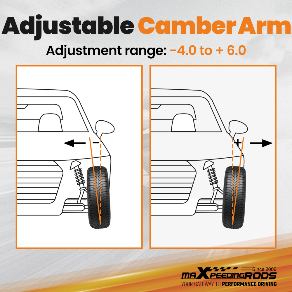 2 Pcs Adjustable Rear Upper Control Arms Assembly compatible for Honda CR-V 2002-2006 suspension arms