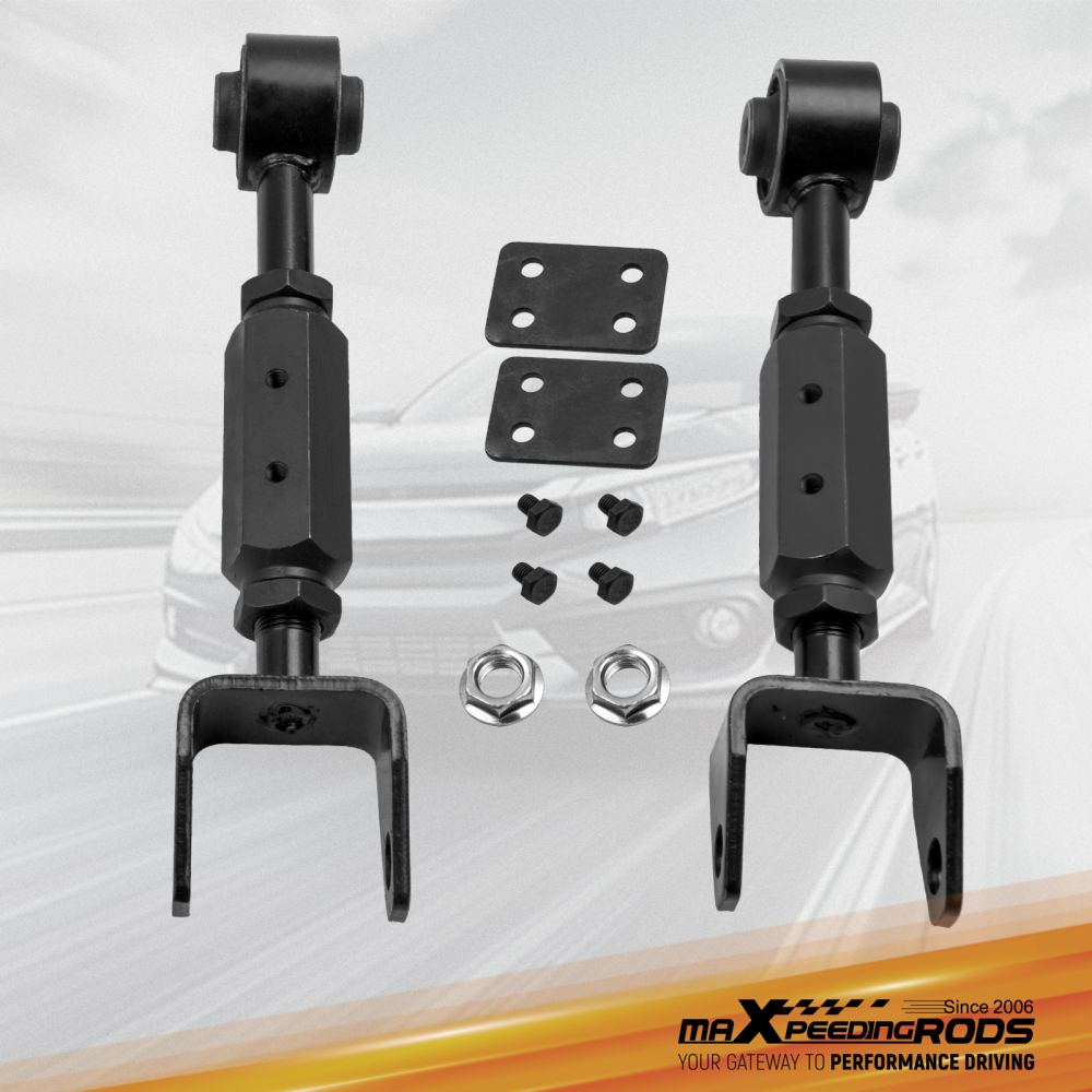 2 Pcs Adjustable Rear Upper Control Arms Assembly compatible for Honda CR-V 2002-2006 suspension arms