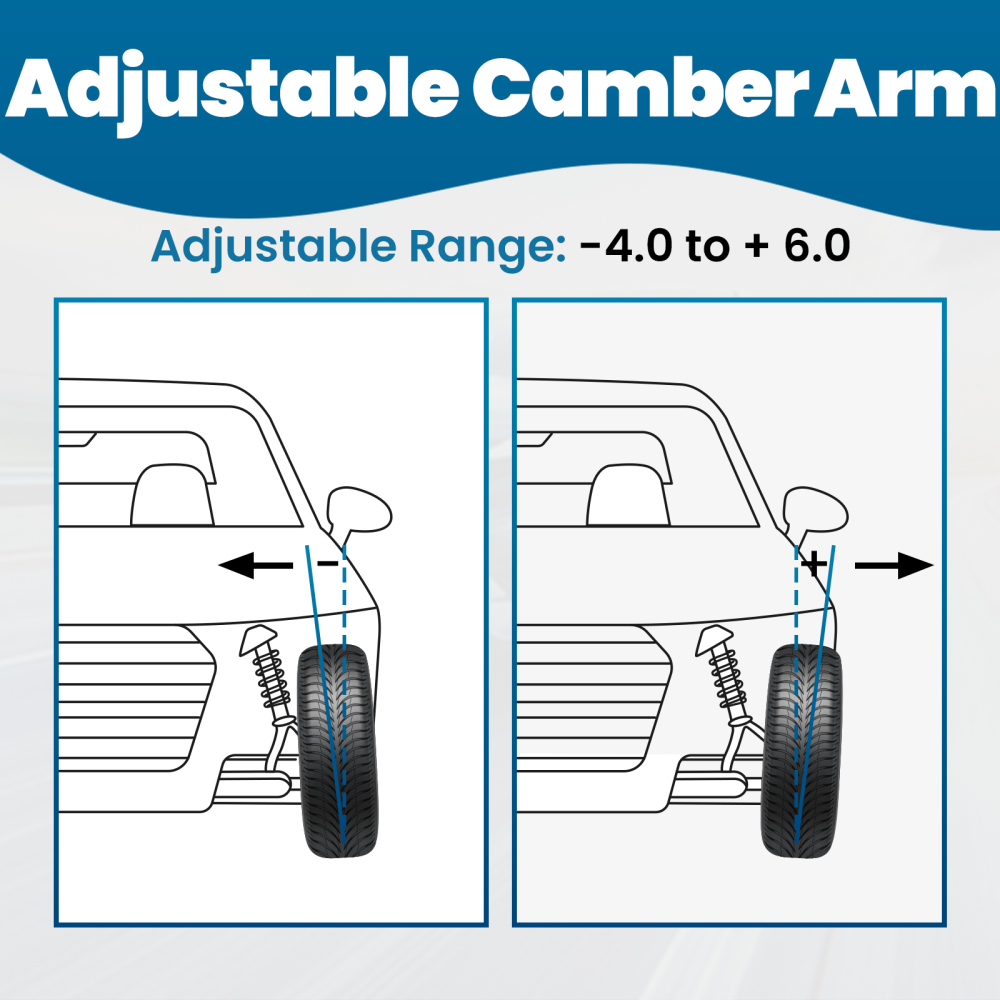 2 Pcs Adjustable Rear Upper Control Arms Assembly compatible for Honda CR-V 2002-2006 suspension arms